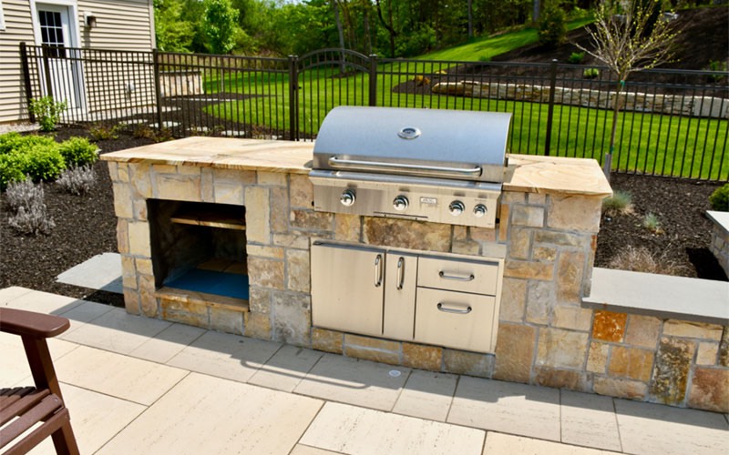 Example of Outdoor Kitchen